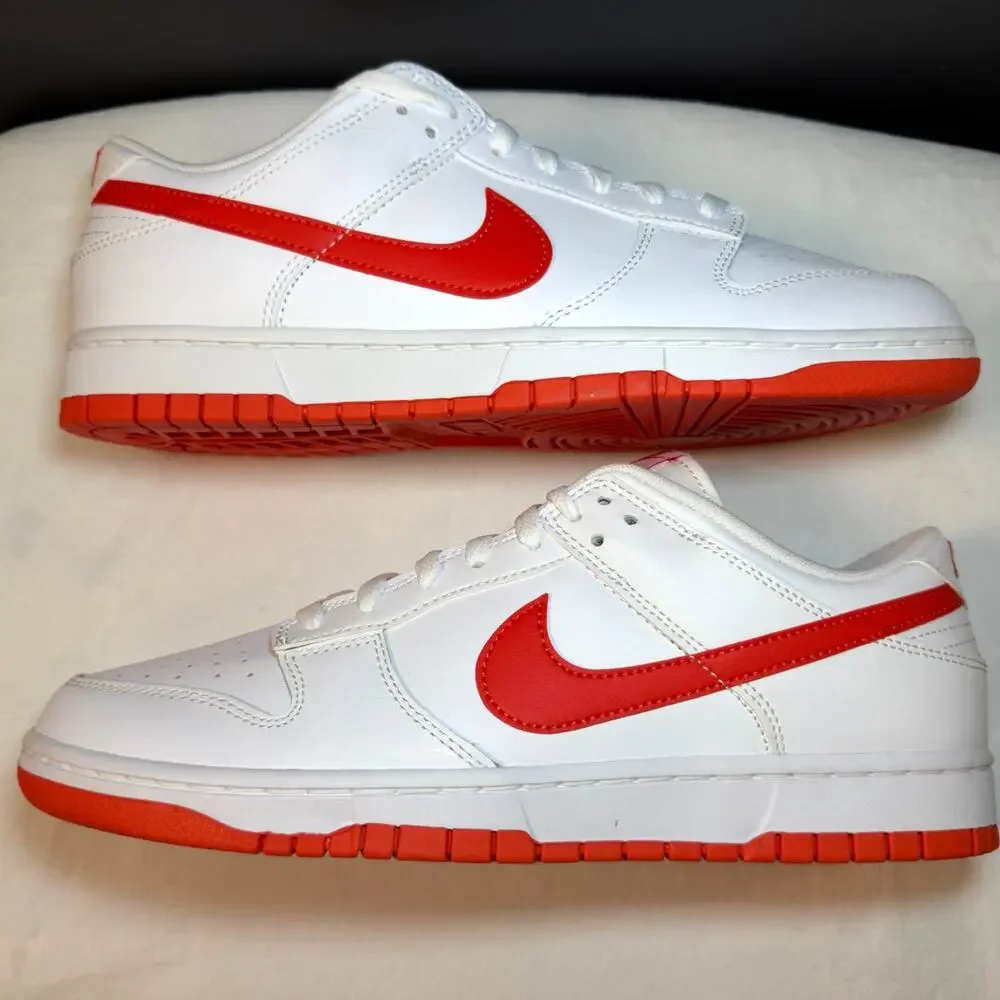 Nike Dunk Low Retro “White / Picante Red” – DV0831-103 | 10.5M